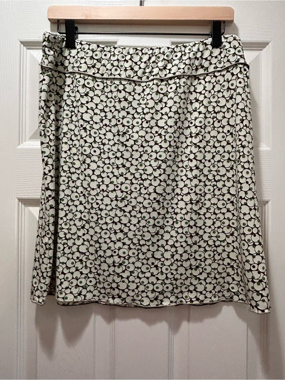 🫒🍸Retro Y2K 90s🍸🫒Olive Martini a-line Skirt 🫒🍸